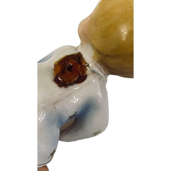 Vintage Lefton Angel Candle Holder Ceramic Set 3" x 3.5" - Picture 9 of 11